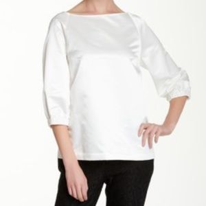Beautiful Kate Spade Silk/Cotton Quarter Sleeve Blouse
